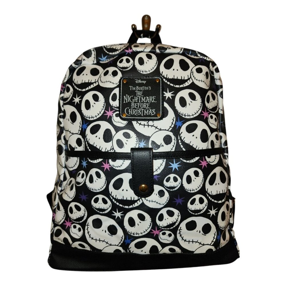 NWT Nightmare Before Christmas Backpack Handbag Jack Skellington Black Pink Blue